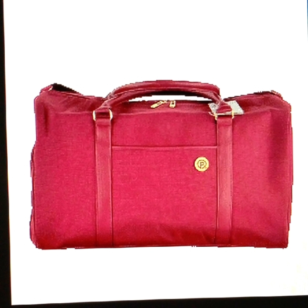 Protege 22-Inch Weekender Travel Duffel Bag, Cherry Wine